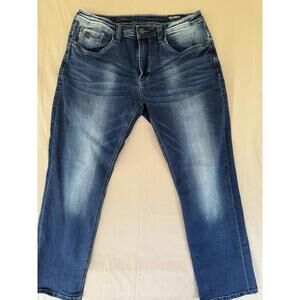 King Buffalo David Burton Men’s Jeans  Blue SZ 36/30